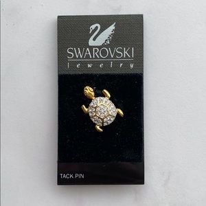Swarovski Turtle Pin